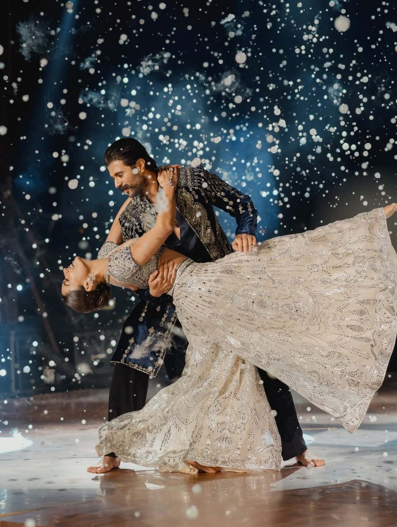 Describing the night, Rashmika wrote, 